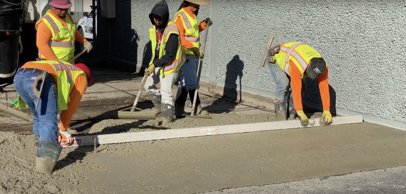 Commercial Concrete Services service in Lincoln, CA
